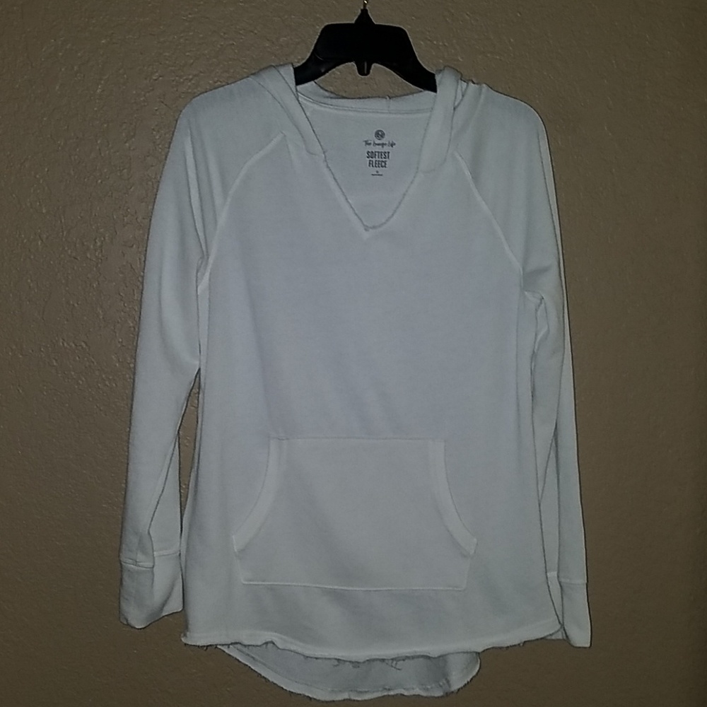 SO fleece long sleeve with hood